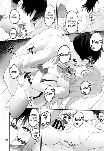[Kazutaro] Mikakutei de Miseijuku na Ohime-sama - Undetermined and Immature Princess Fhentai - Page 25