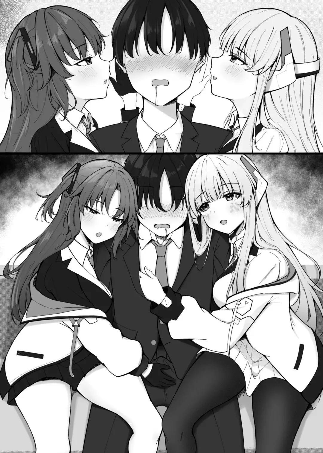 Yuuka to Noa no Sasayaki Tekoki Fhentai - Page 4