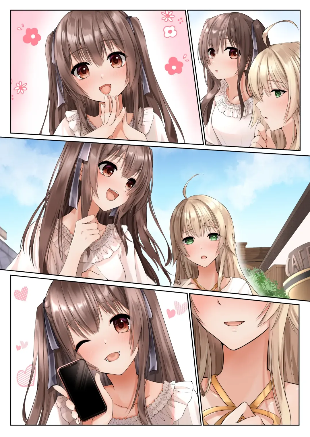 [Kumakko] Nurunuru Seikan Massage de Kinpatsu Ojou-sama wa Kairaku Mesu Ochi Fhentai - Page 39