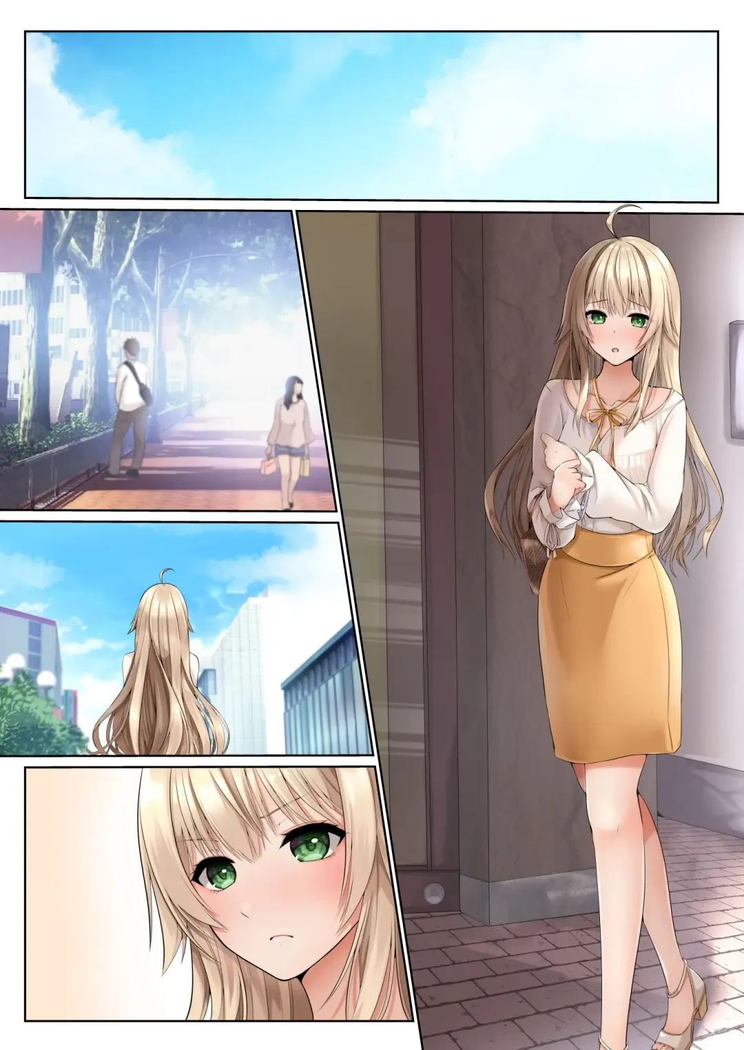 [Kumakko] Nurunuru Seikan Massage de Kinpatsu Ojou-sama wa Kairaku Mesu Ochi Fhentai - Page 40