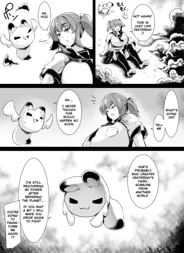 [Toka] Bakunyuu Kitsune Mimi Mahou Shoujo wa Kyodaika shika Dekimasen! 2 | Big breasted fox eared magical girl can only be huge! 2 Fhentai - Page 5