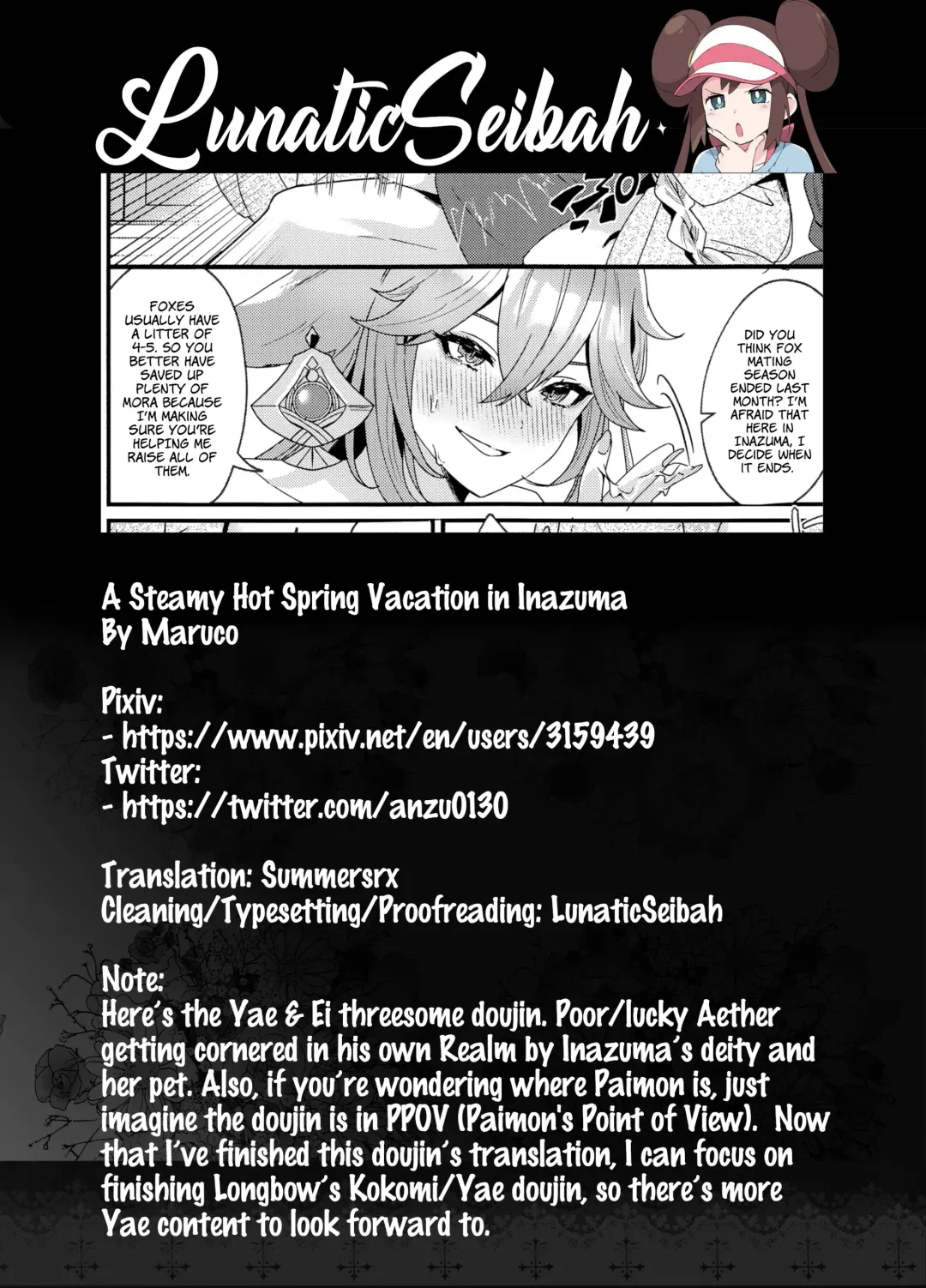 [Maruco] Inazuma Shippori Onsen Kyuuka | A Steamy Hot Spring Vacation in Inazuma Fhentai - Page 31