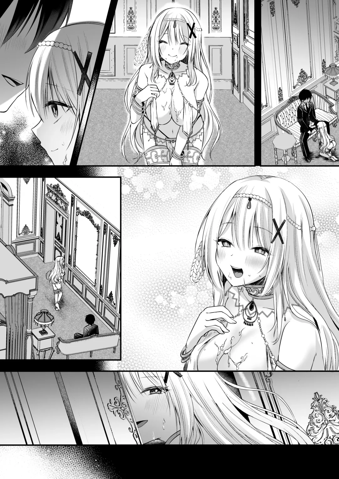 [Rurimaru] Marionette Princess -Mob Murabito no Ecchi na Ayatsuri Ningyou ni Sarete Shimau Hime Kishi Monogatari- Fhentai - Page 46