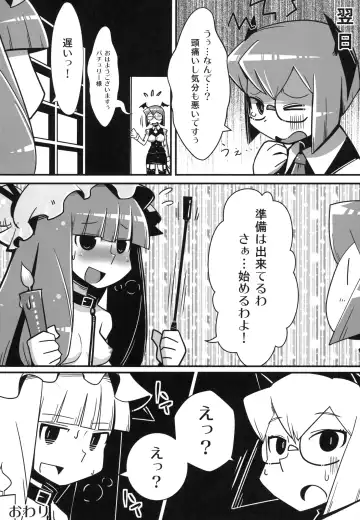 [Maru Sun - Nf4] Marushiki Koumakyou Patchouli & Koakuma Vol. 2 Fhentai - Page 15