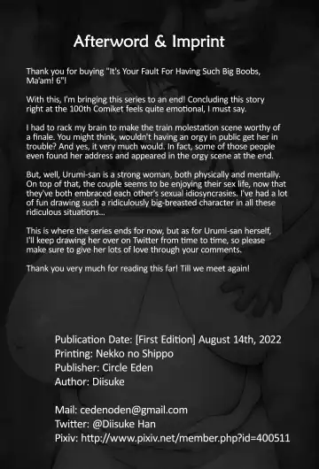 [Diisuke] Oku-san no Oppai ga Dekasugiru noga Warui! 6 | It's Your Fault for Having Such Big Boobs, Ma'am! 6 Fhentai - Page 30