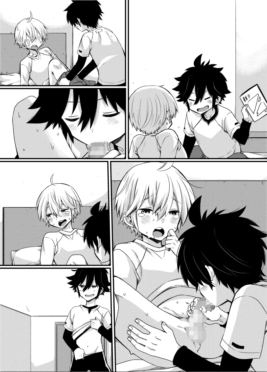 [Pocchi] Boku to Ecchi na Roommate ～Boku mo aitsu mo Gaman ga dekinai!～ Fhentai - Page 26