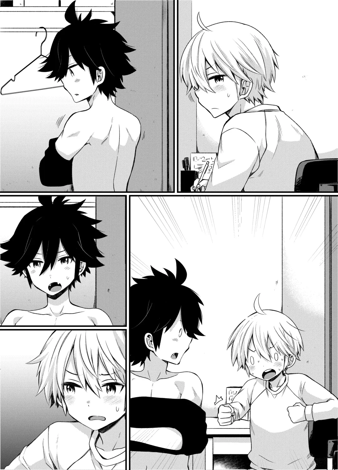 [Pocchi] Boku to Ecchi na Roommate ～Boku mo aitsu mo Gaman ga dekinai!～ Fhentai - Page 31