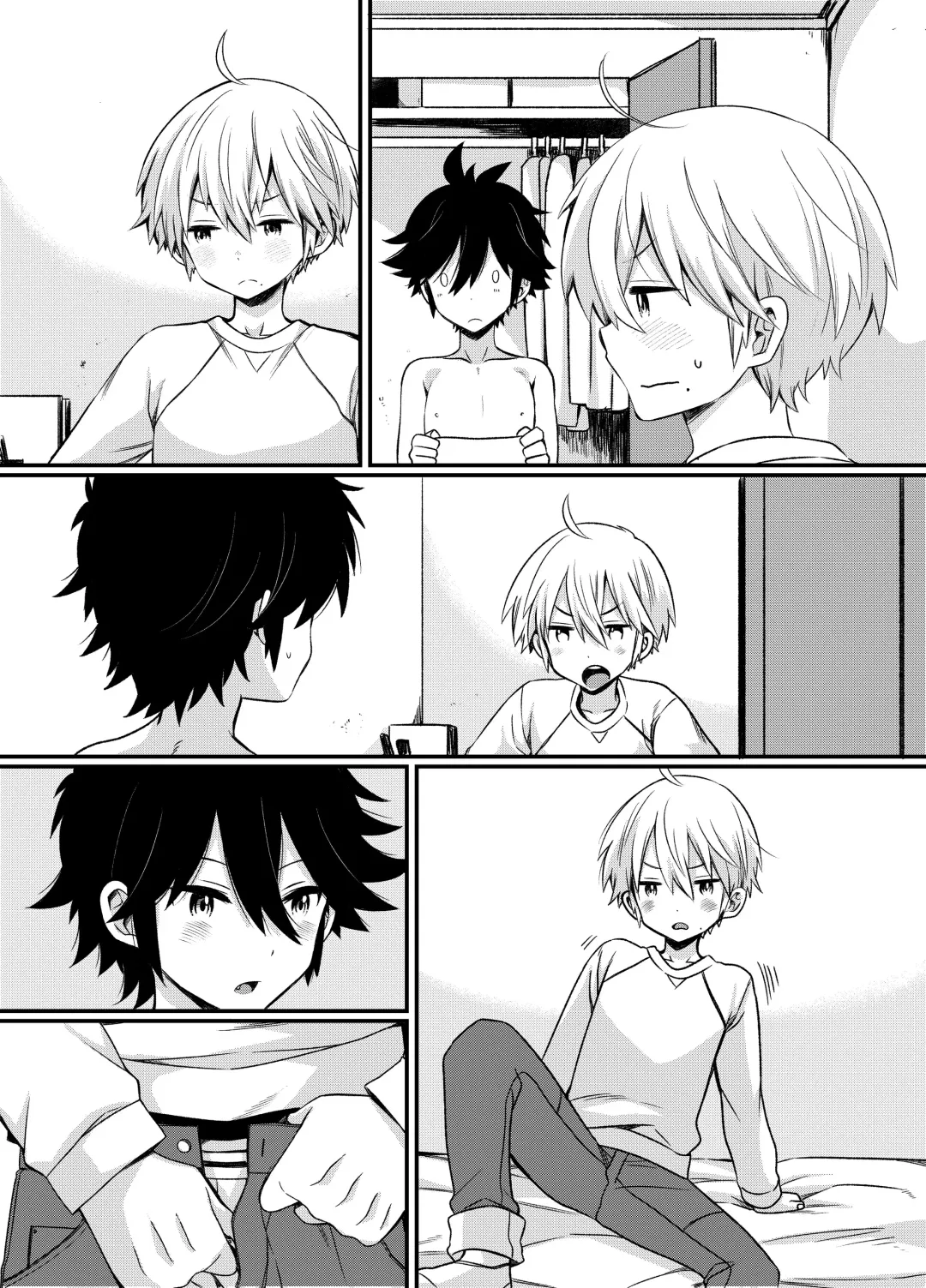 [Pocchi] Boku to Ecchi na Roommate ～Boku mo aitsu mo Gaman ga dekinai!～ Fhentai - Page 32