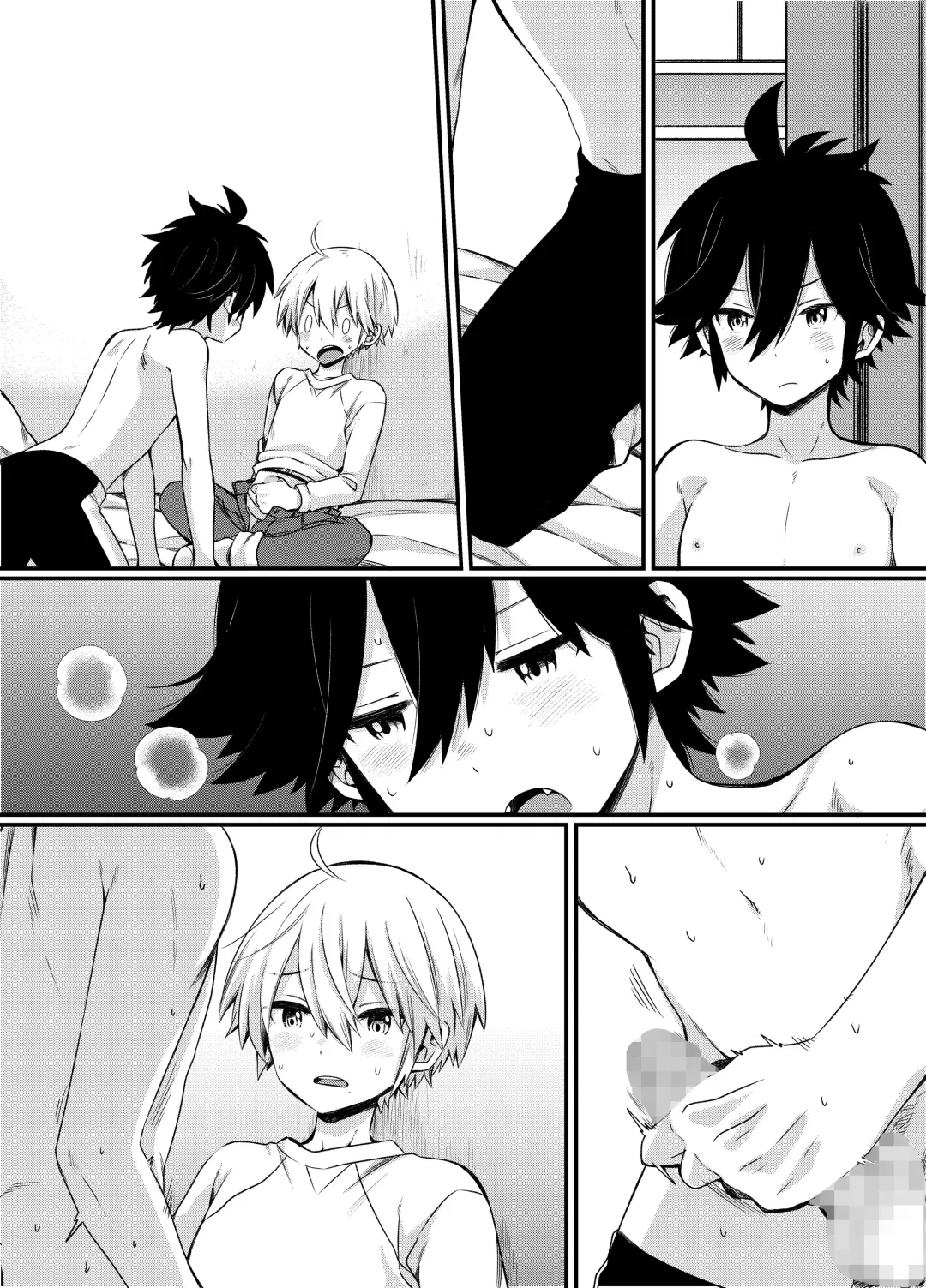 [Pocchi] Boku to Ecchi na Roommate ～Boku mo aitsu mo Gaman ga dekinai!～ Fhentai - Page 34