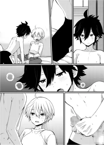 [Pocchi] Boku to Ecchi na Roommate ～Boku mo aitsu mo Gaman ga dekinai!～ Fhentai - Page 34