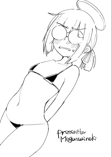 [Nokisu Meguri] Milllenium Mob Megane-chan no Micro Bikini Hon Fhentai - Page 8