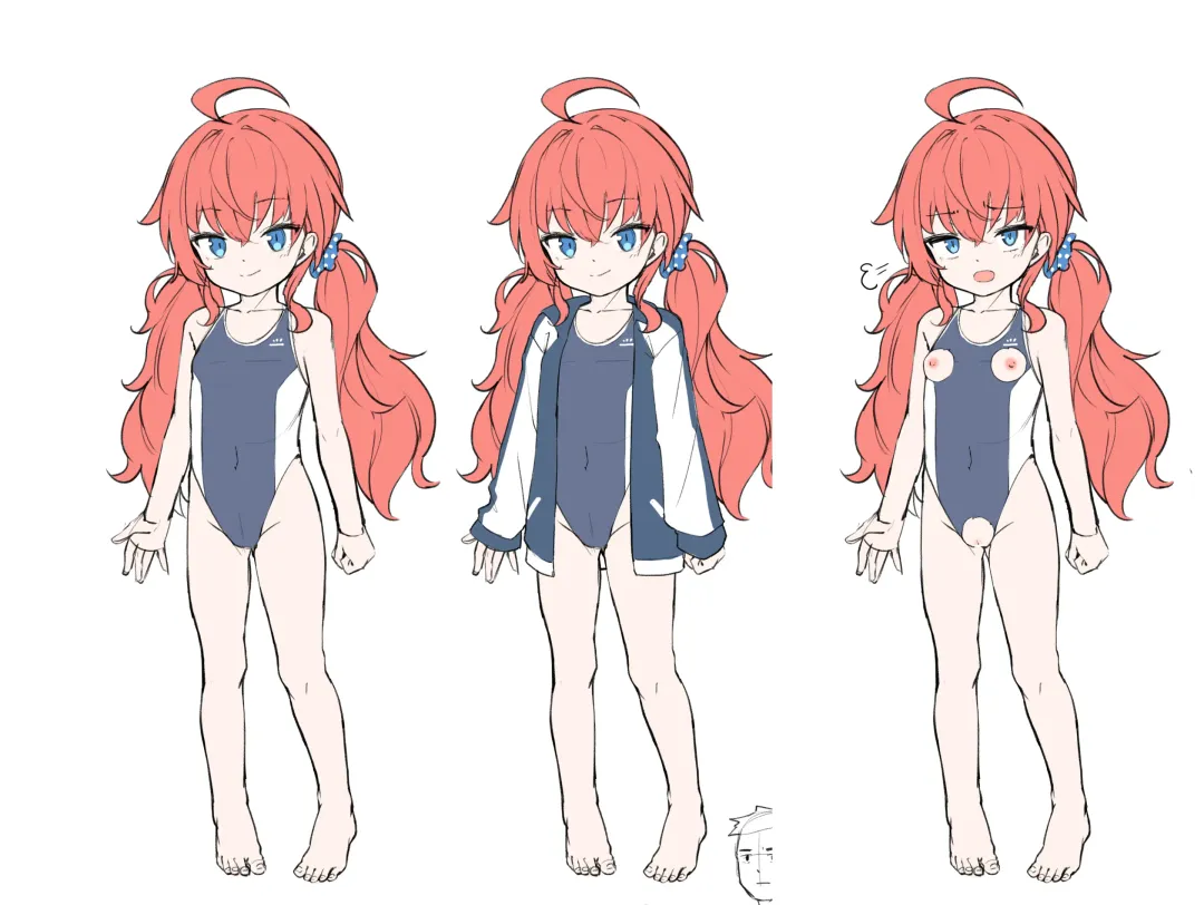 [Konnyaku] School Swimsuit Kazuki-senpai Fhentai - Page 60