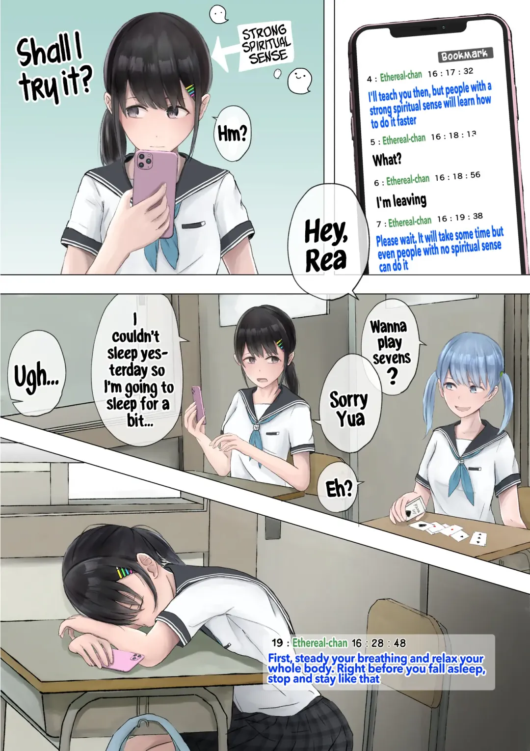 Yuutai Shoujo no Himitsu no Asobi | The Ethereal Girl's Secret Games Fhentai - Page 4