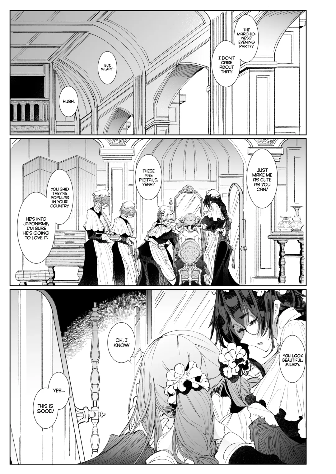 [Tsumetoro] Shinshi Tsuki Maid no Sophie-san 8 | Gentleman's Maid Sophie 8 (decensored) Fhentai - Page 2