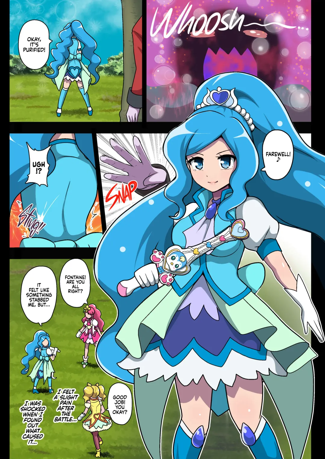 [Akuochisukii Sensei] Kegasareta Seisen | Defiled Water (decensored) Fhentai - Page 2