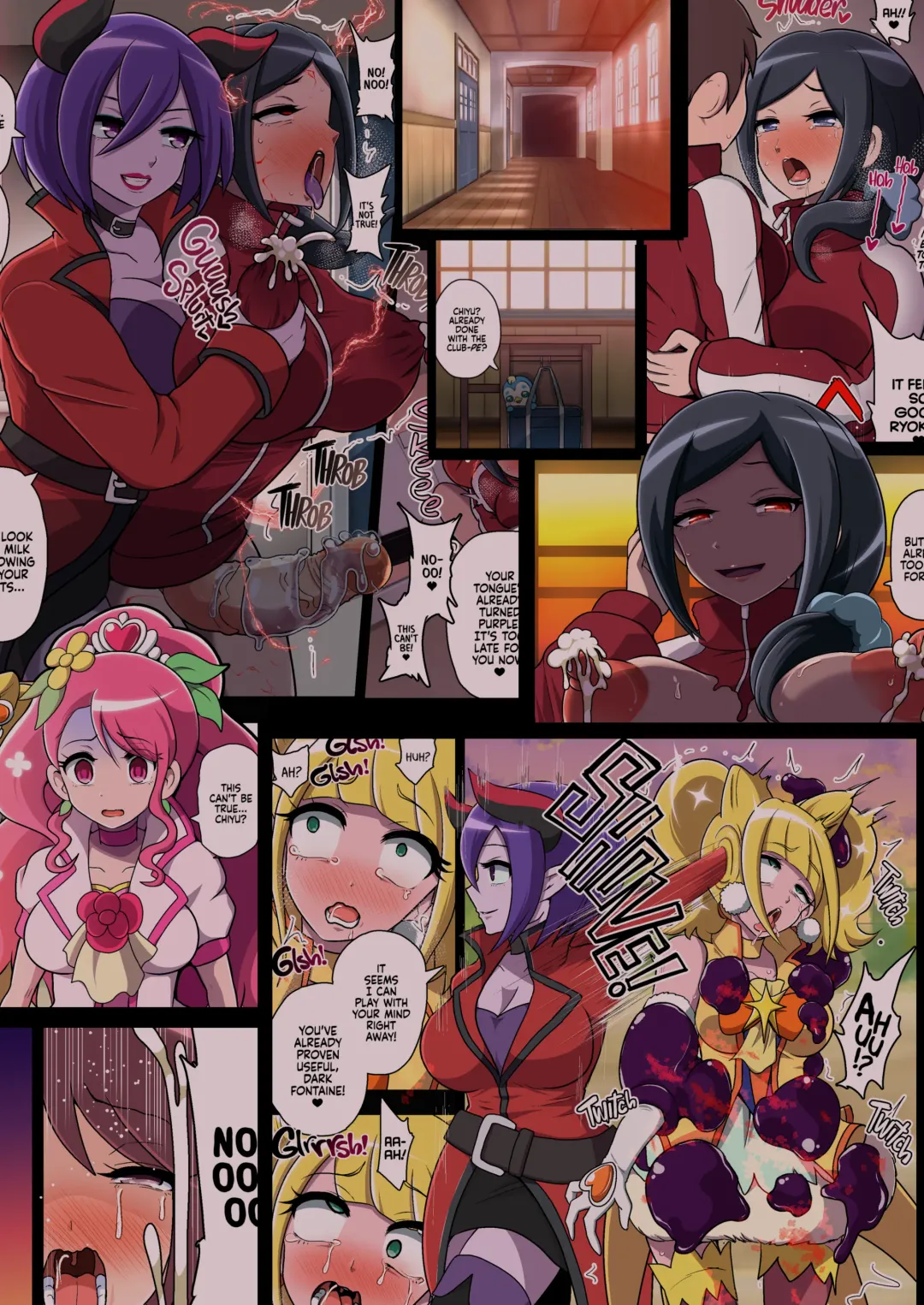 [Akuochisukii Sensei] Kegasareta Seisen | Defiled Water (decensored) Fhentai - Page 39