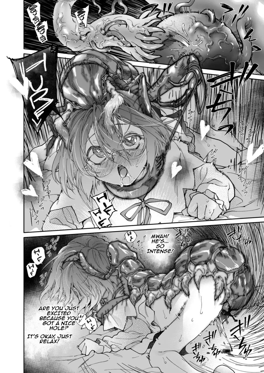 [Midori No Rupe] Stocking to Kiseichuu | Stocking & Parasites Fhentai - Page 49