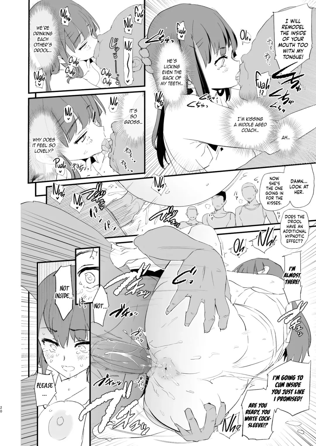 [Dokurosan] Watashi-tachi no Onaho Koukan Gasshuku Ichinichime to Futsukame! + Omake | Our Exchange Cocksleeve Camp - First and Second Day! + Extra & Bonus Paper (decensored) Fhentai - Page 20