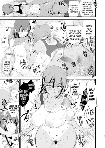 [Dokurosan] Watashi-tachi no Onaho Koukan Gasshuku Ichinichime to Futsukame! + Omake | Our Exchange Cocksleeve Camp - First and Second Day! + Extra & Bonus Paper (decensored) Fhentai - Page 13