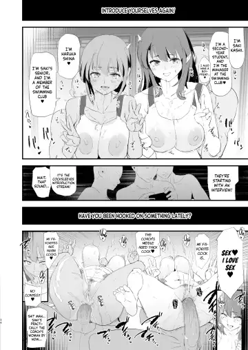 [Dokurosan] Watashi-tachi no Onaho Koukan Gasshuku Ichinichime to Futsukame! + Omake | Our Exchange Cocksleeve Camp - First and Second Day! + Extra & Bonus Paper (decensored) Fhentai - Page 34
