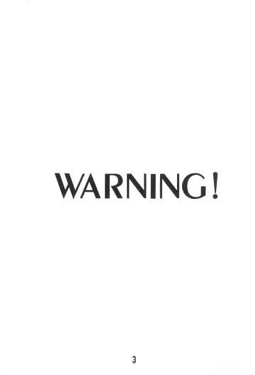 [Saeki Takao] WARNING! Fhentai - Page 3