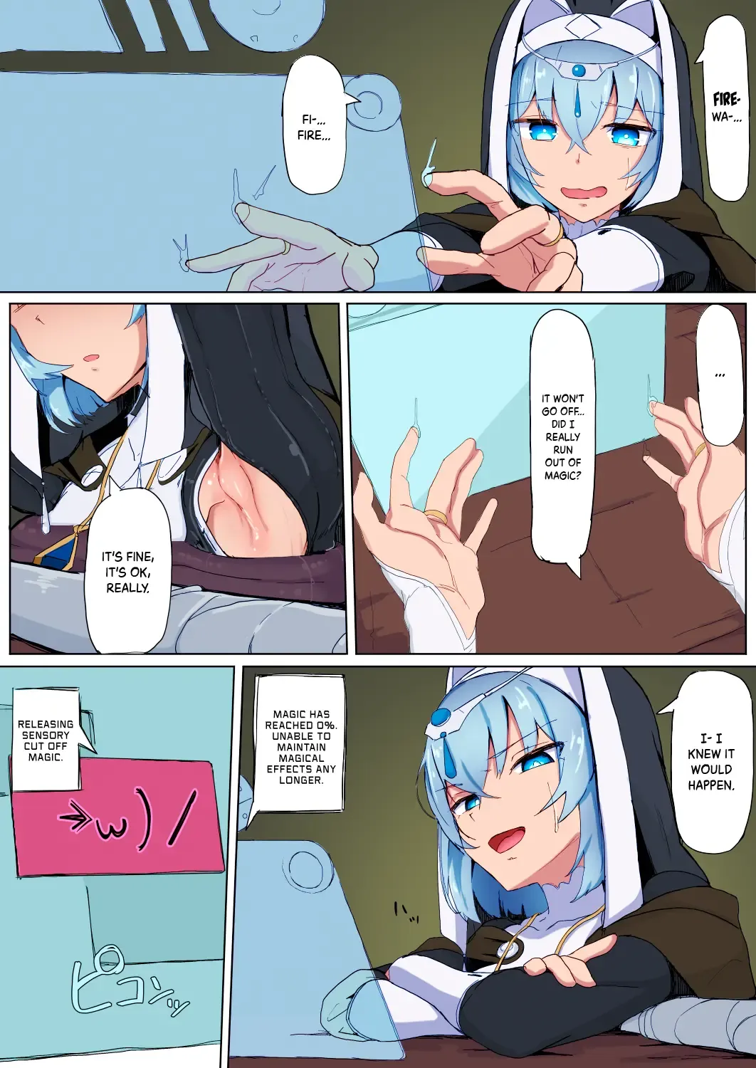 [Shirabe Shiki] Teikyuu Zako Inma no Shokushu ga Fukai nanode Kankaku Shadan Mahou o Tenkai Shimashita wa!! (decensored) Fhentai - Page 28