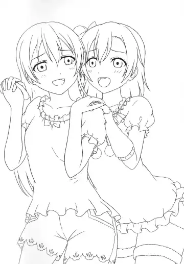 [Kisaragi Neon] Haeteru Honoka-san to Umi-san ga Sukebe suru Hon Fhentai - Page 3