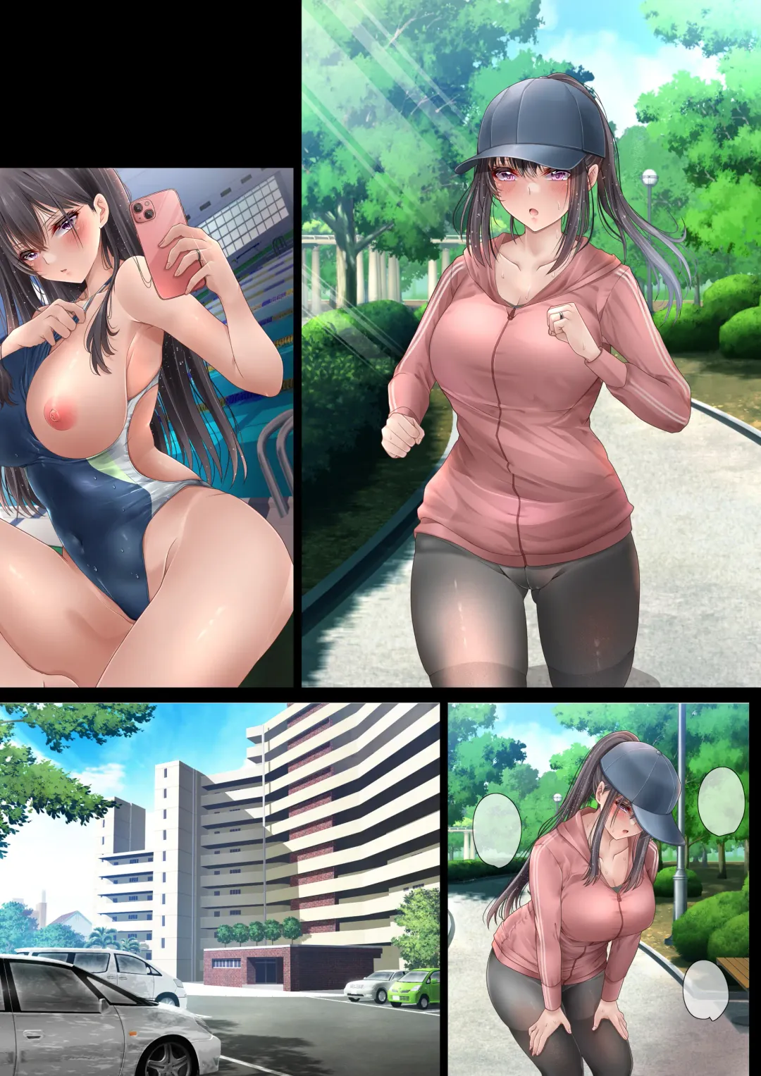 [Chibigon] SNS de Uraaka Tokutei shita Hitozuma o Hamemakutta Hanashi. Fhentai - Page 60