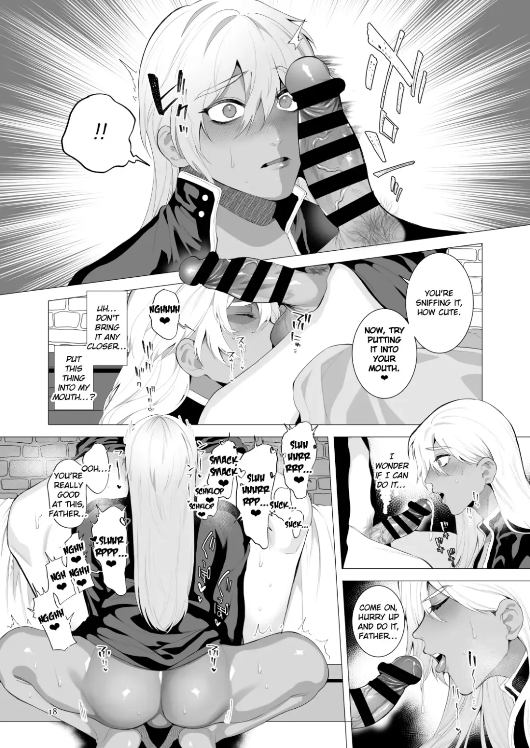 [Jinkennashi Tarou] Midara Yume Miru Shinpu-sama Fhentai - Page 17