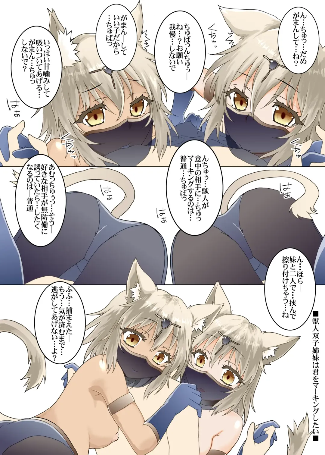 [Minazuki No-mu] Party Member no Futago Juujin-san wa Anata to Tsugai ni Naritai Fhentai - Page 10