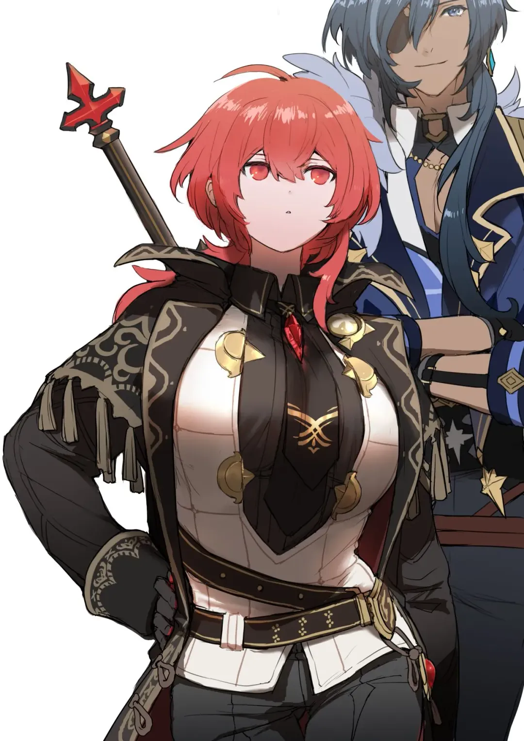 [Nuru] Nakayoshi Kaeya & Diluc Wa Chapter 1 Fhentai - Page 1