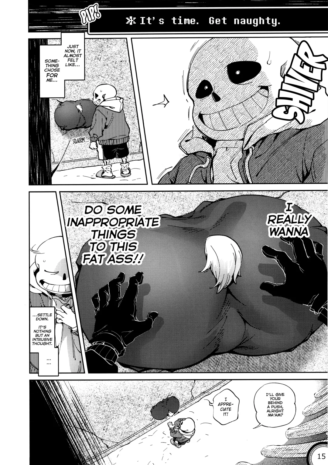[Namboku] Kabe no Ana | Hole in the Wall Fhentai - Page 15