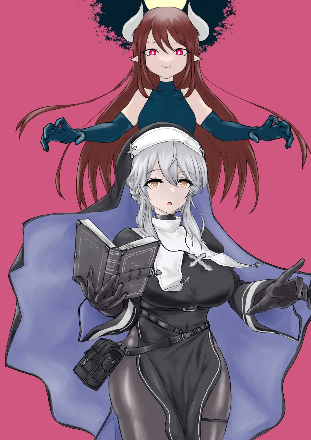 Exorcist no Haiboku ~Succubus to Futanari Hen~ | 退魔师的败北～魅魔与扶她篇 Fhentai - Page 2