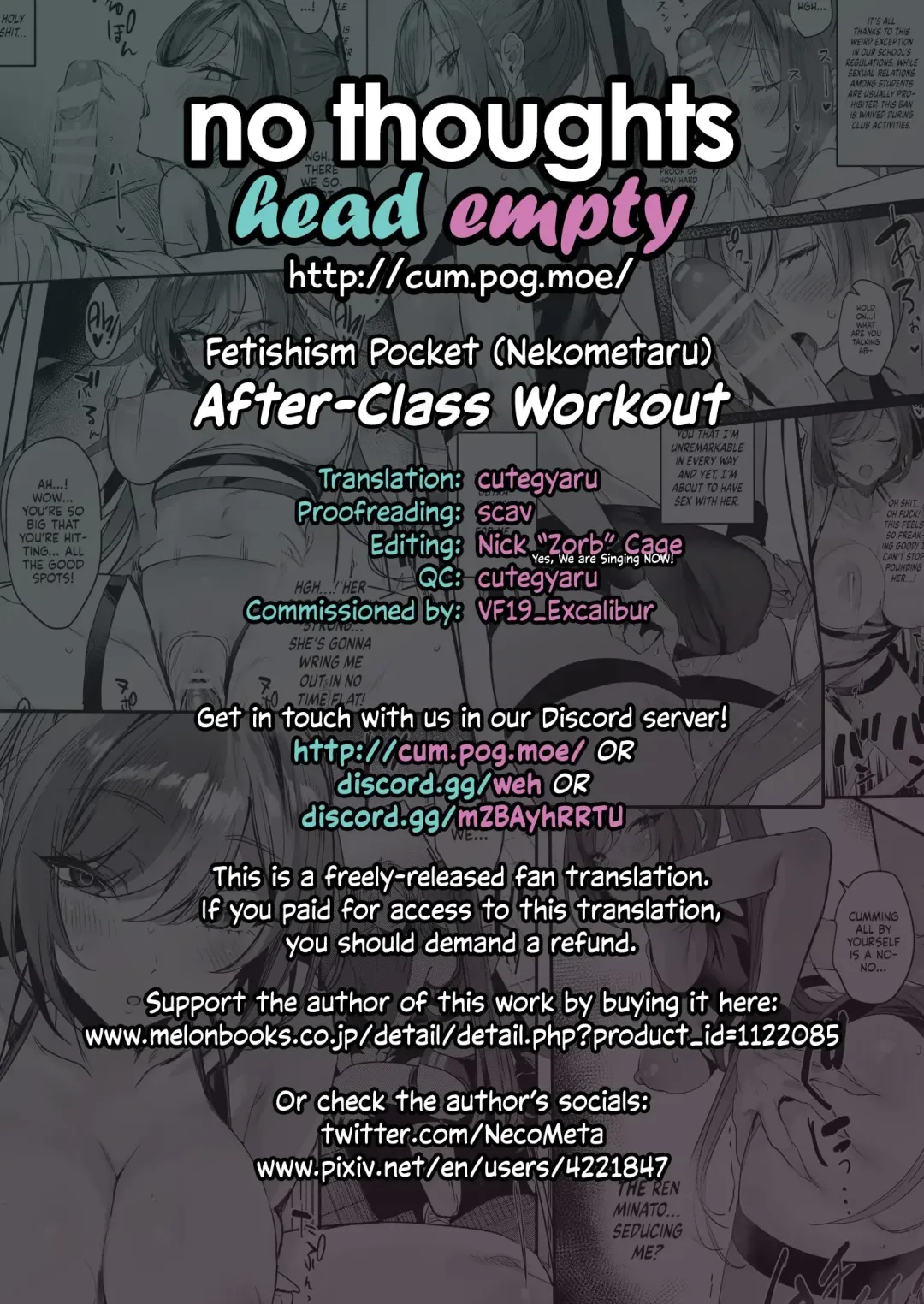 [Nekometaru] Houkago Training | After-Class Workout Fhentai - Page 12