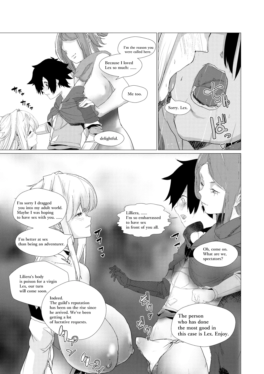 [Ryuukan] Majuu no Mori ni Nomikomareta Mura no Musume wa Shoufu Boukensha to Shite Inran ni Sugosu Fhentai - Page 48