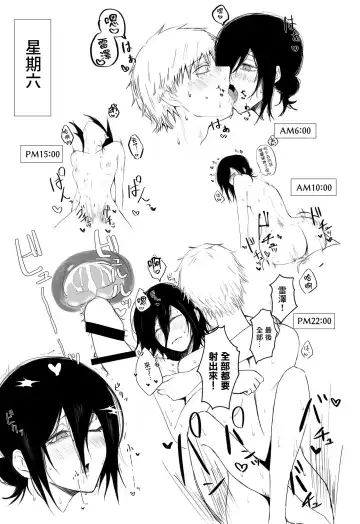 [Fureai Hangyaku Hole (M.O Rikugane) Denji-kun Amayakashi Shuukan (Chainsaw Man) [Chinese] [Digital] Fhentai - Page 7