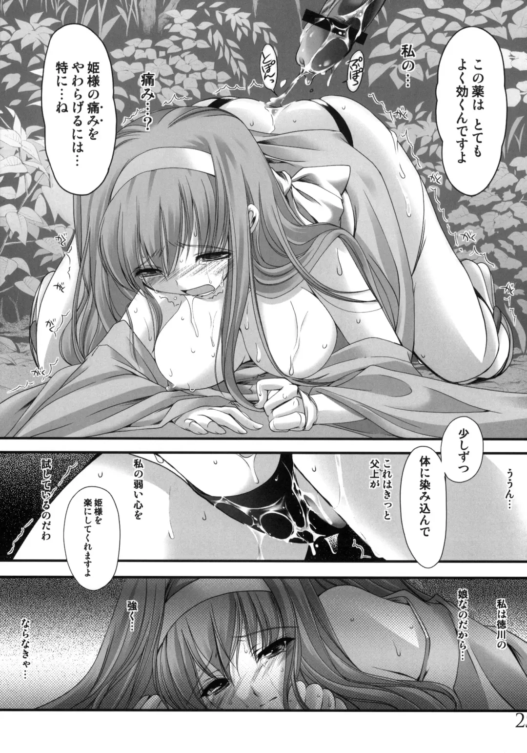 [Aizawa Hiroshi] Shiori Gaiden Mito Koumon Manyuuki Kuruizaki Hen Fhentai - Page 24