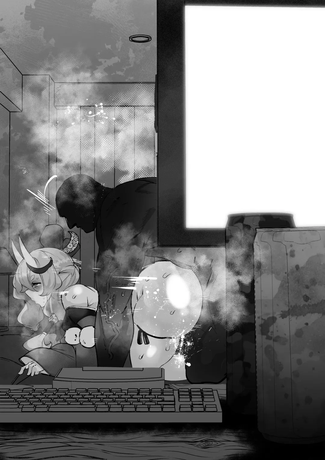 [Mr.way] Haishin no Ura de Bachiboko ni Sarete Iru Oni no rdmkt-sama Fhentai - Page 16