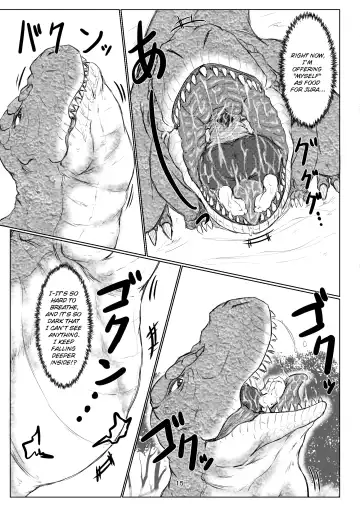 [Kaname] thiranosaurusu ni vore ma reru dake no o hanasi Fhentai - Page 15