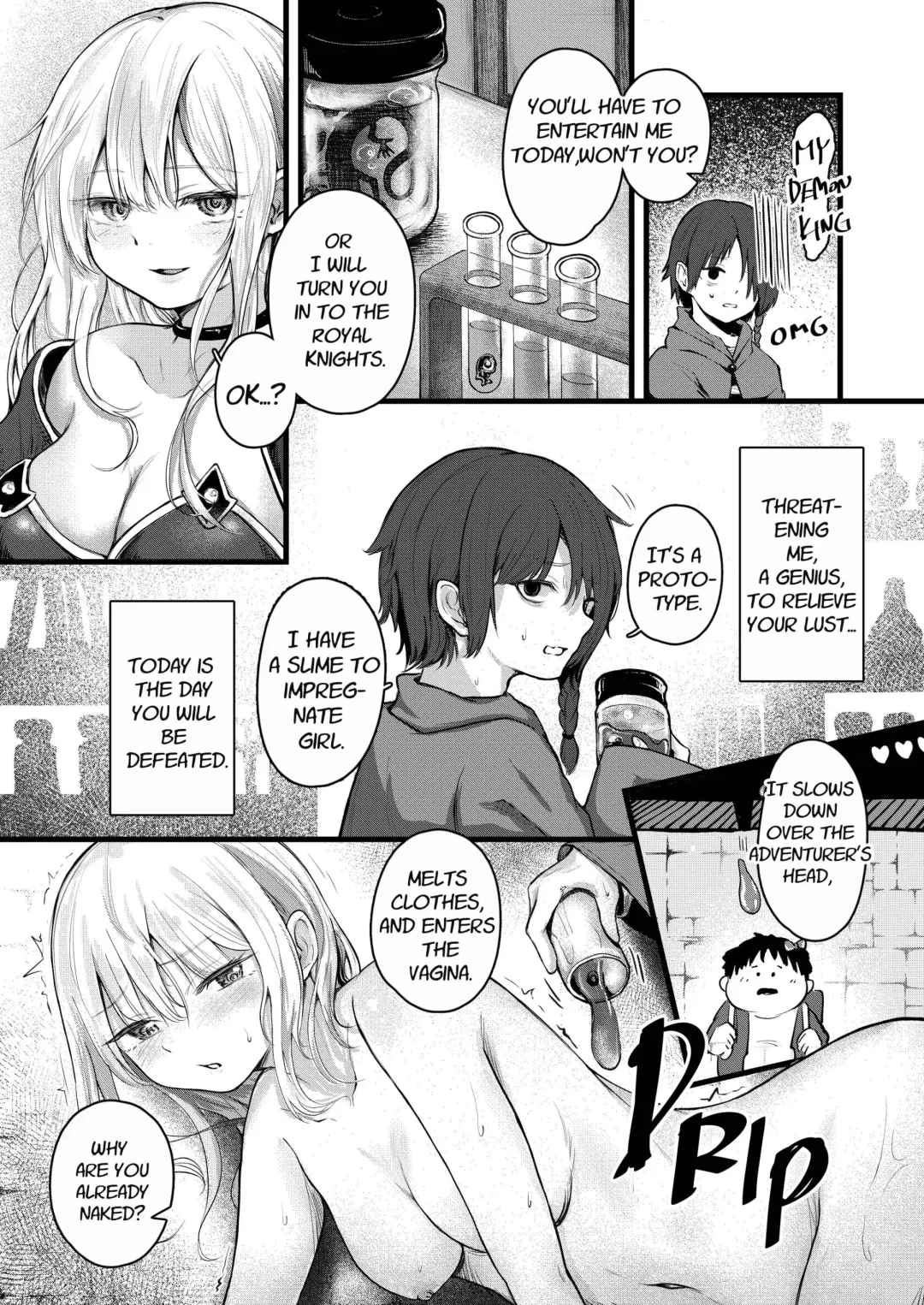 [Mokataki] Trap Dungeon ni Iribitaru Sukebe Onna ni Oshioki o Fhentai - Page 9