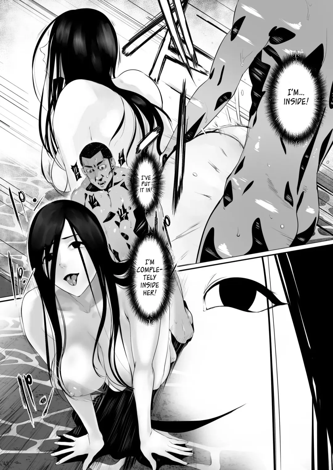 [Pink Taro] Hairyokan de no Ero Kyoufu Taiken | A Terrifying Erotic Experience at an Abandoned Inn Fhentai - Page 23