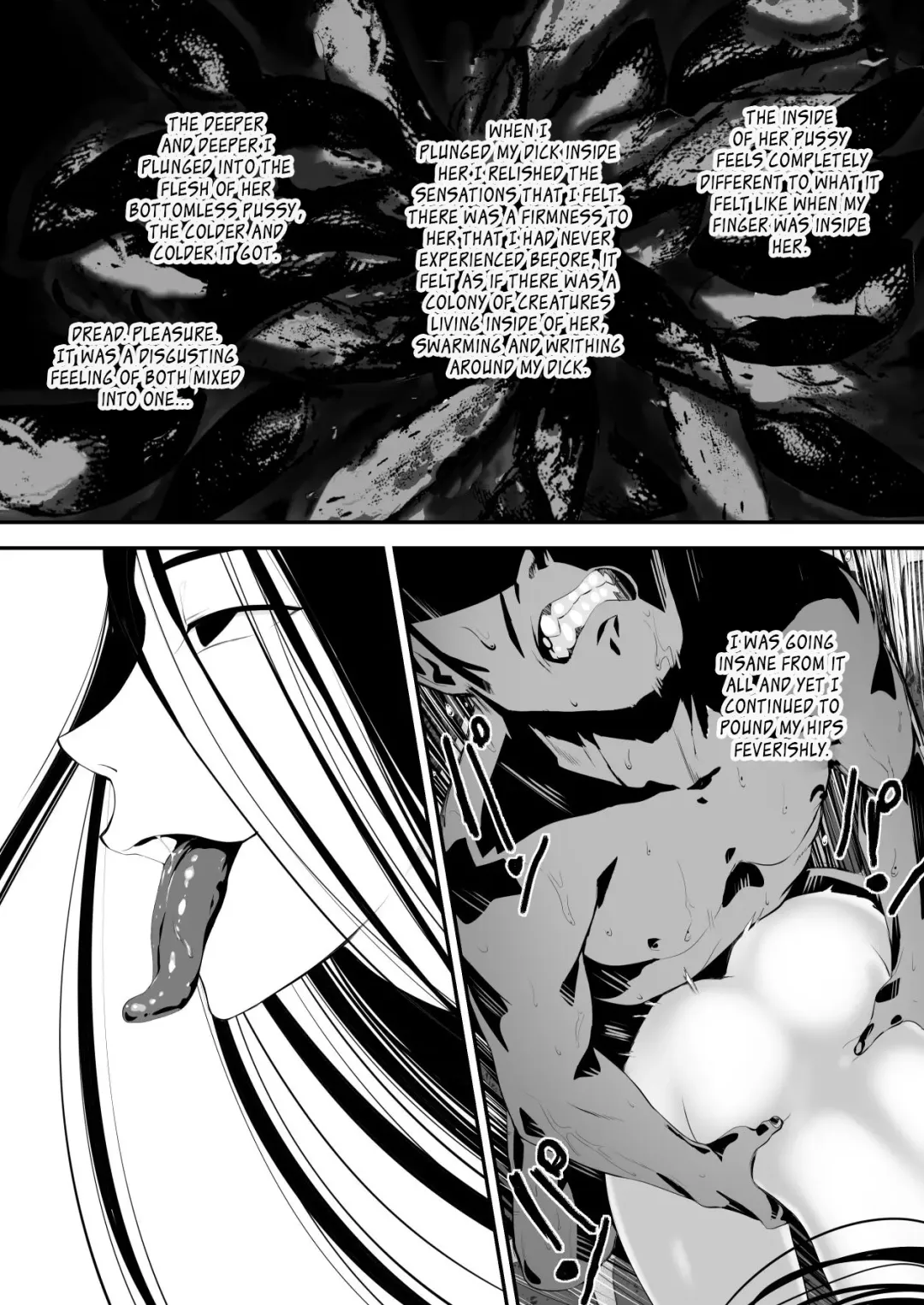 [Pink Taro] Hairyokan de no Ero Kyoufu Taiken | A Terrifying Erotic Experience at an Abandoned Inn Fhentai - Page 25