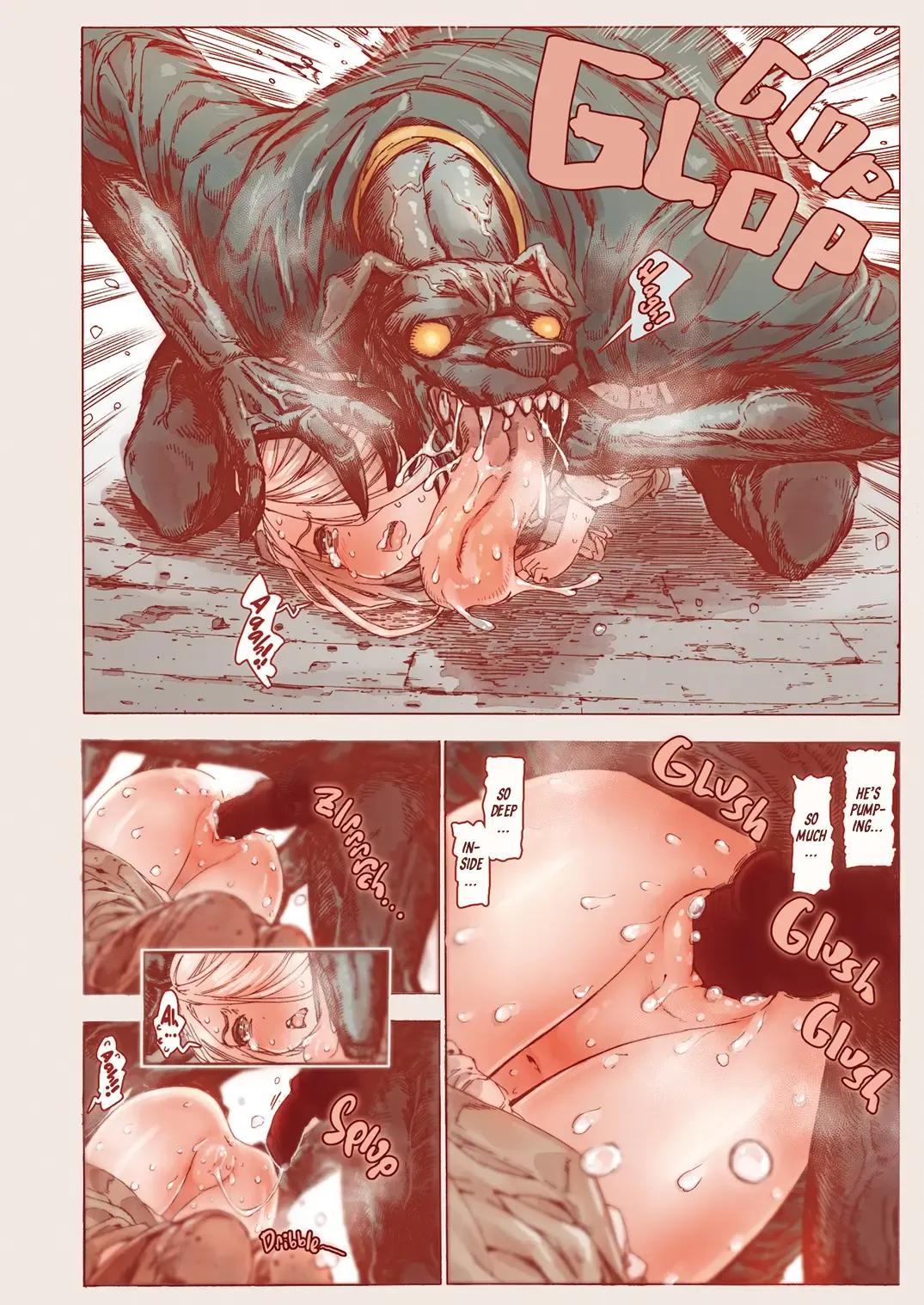 [Kyaradain] The Little Elf and the Savage Beastmen (decensored) Fhentai - Page 17