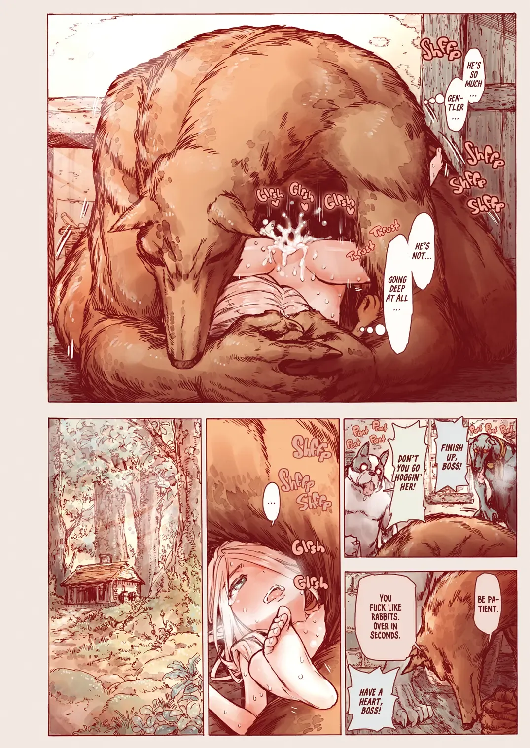 [Kyaradain] The Little Elf and the Savage Beastmen (decensored) Fhentai - Page 23