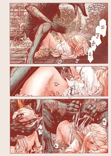 [Kyaradain] The Little Elf and the Savage Beastmen (decensored) Fhentai - Page 15