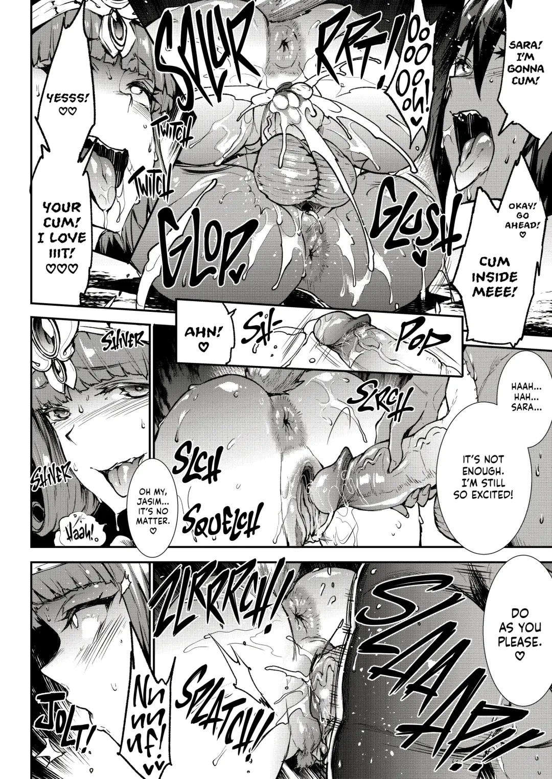 [Erect Sawaru] Jasim_ Futanari Sword Dancer (decensored) Fhentai - Page 35