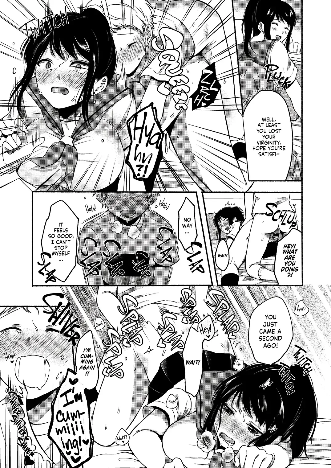 My First Orgasm_ Lovey-Dovey Sex with a Girl Who Runs @#NSFW Account (decensored) Fhentai - Page 24