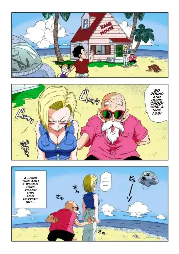 [Yamamoto] Android 18 vs Master Roshi (decensored) Fhentai - Page 2