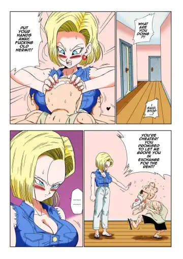 [Yamamoto] Android 18 vs Master Roshi (decensored) Fhentai - Page 5