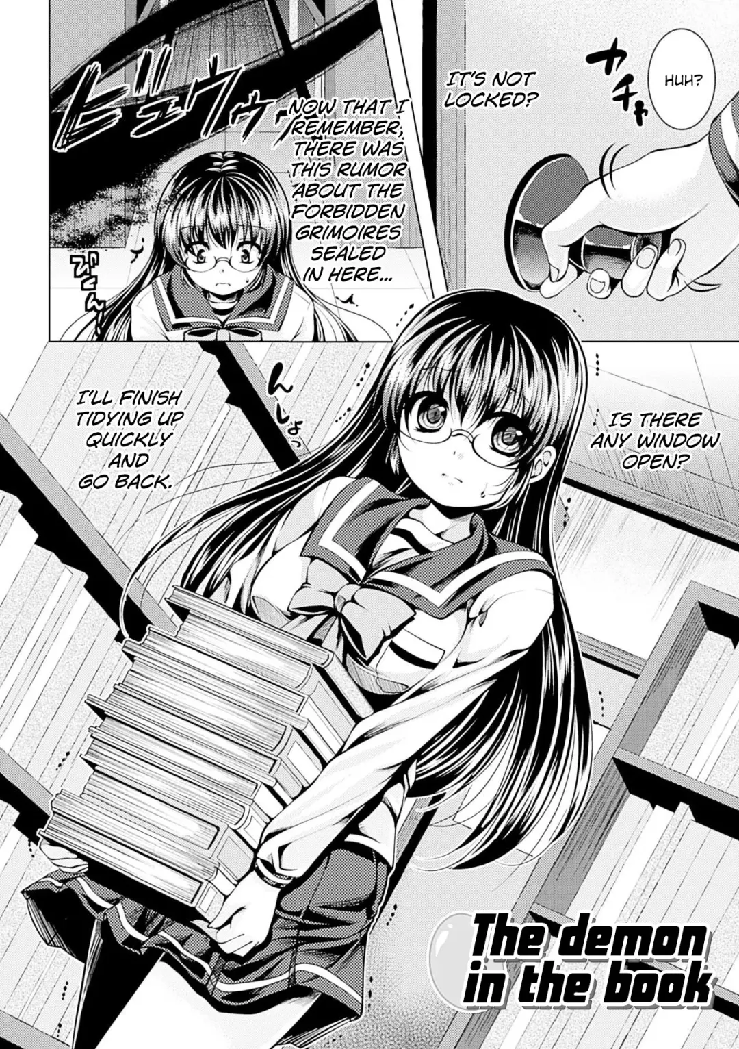 [Matsunami Rumi] Hon no Mamono | The demon in the book Fhentai - Page 2